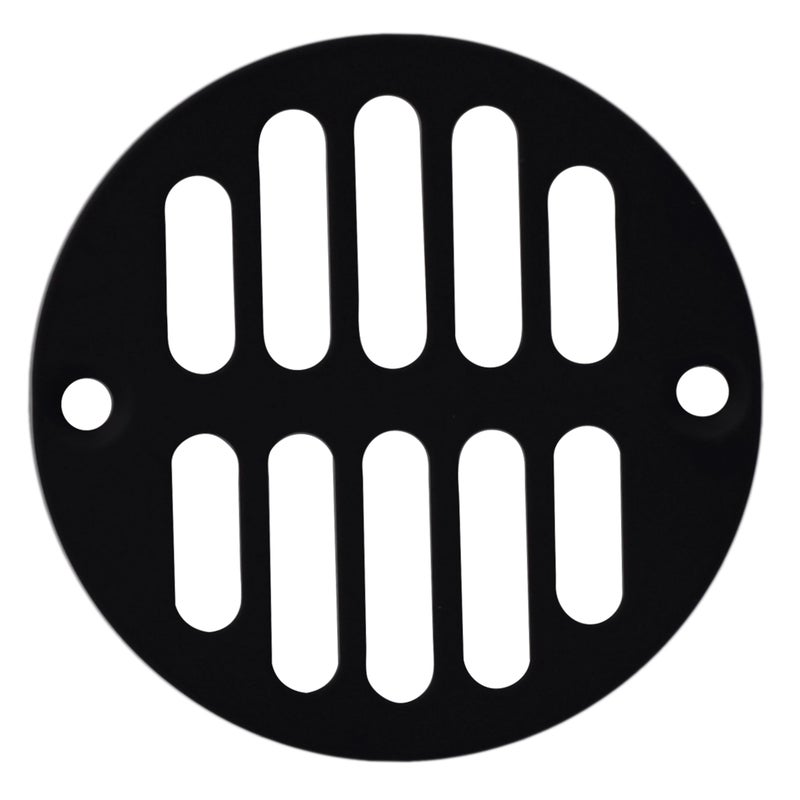 Westbrass Shower Strainer Set with Screws, Grill and Crown, Matte Black, D312-62 - Image 5